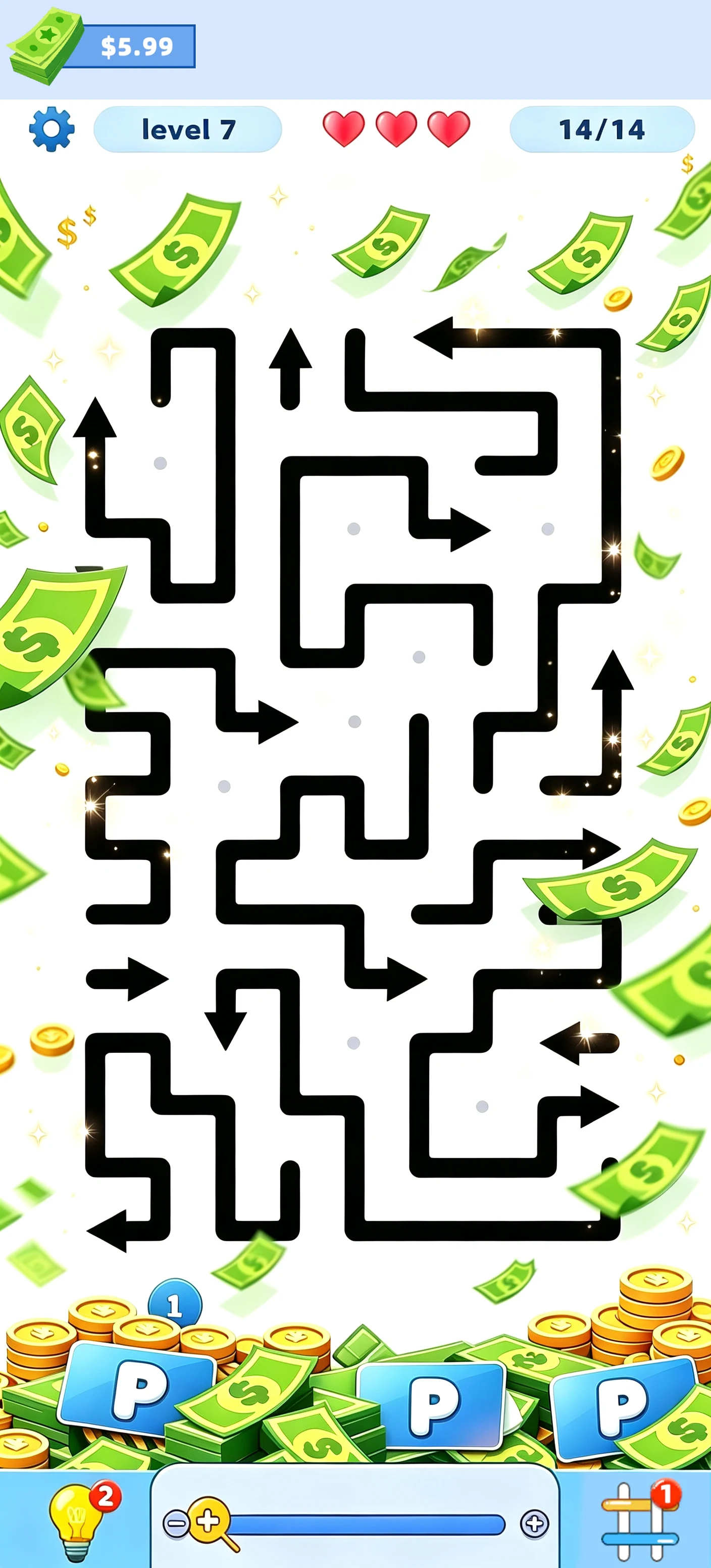 Arrows Escape Tap Out screenshot