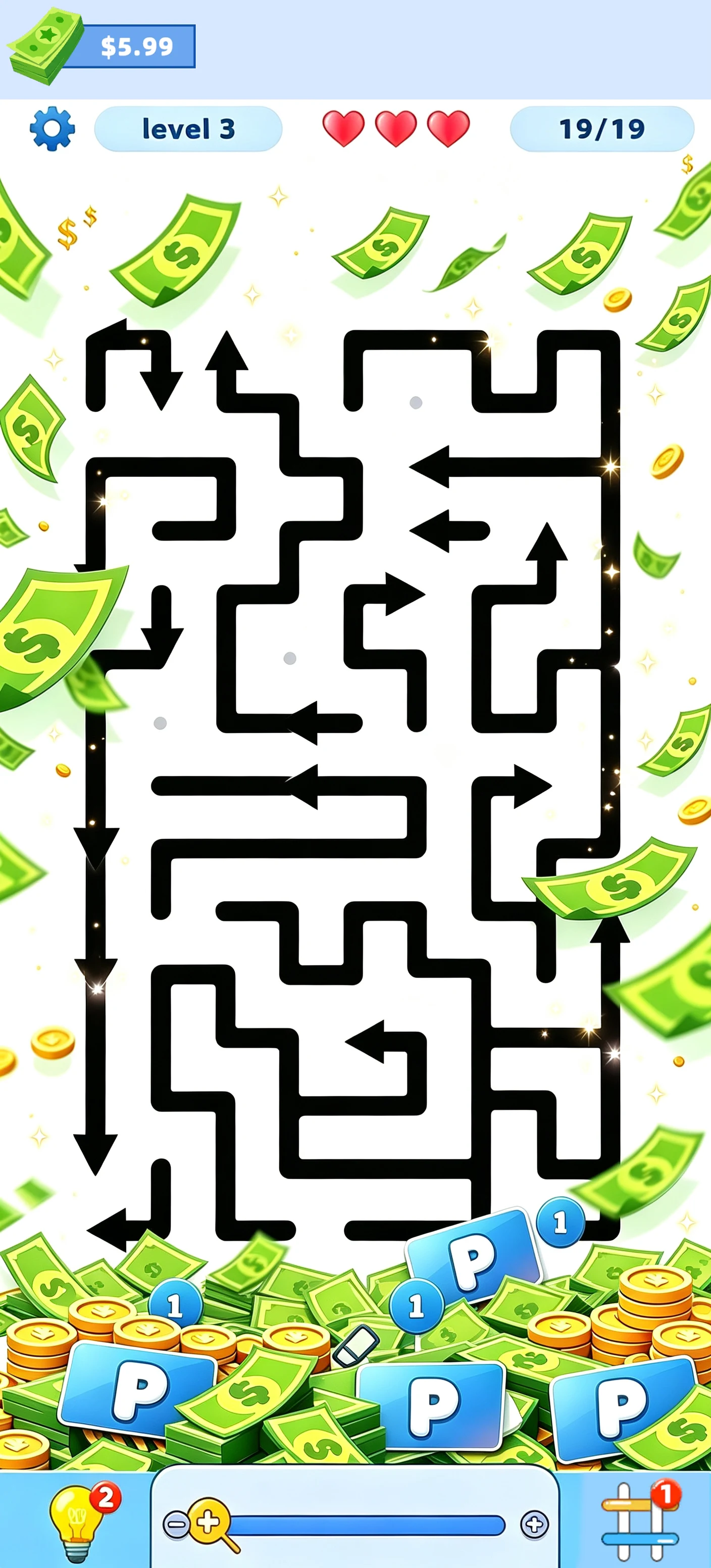 Arrows Escape Tap Out screenshot
