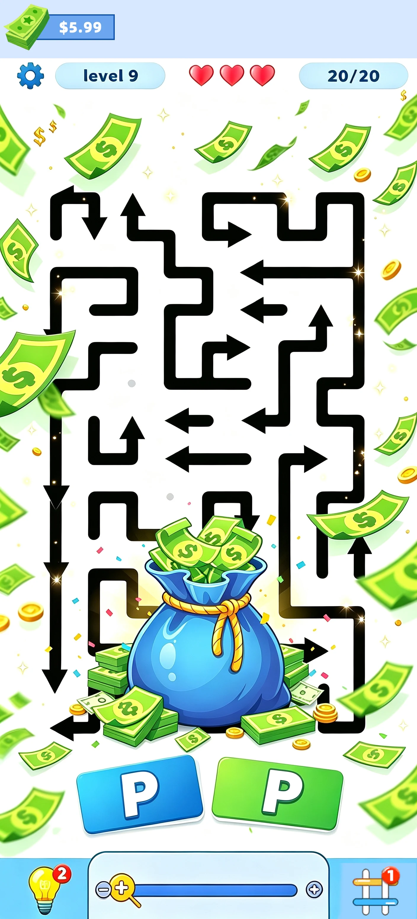 Arrows Escape Tap Out screenshot