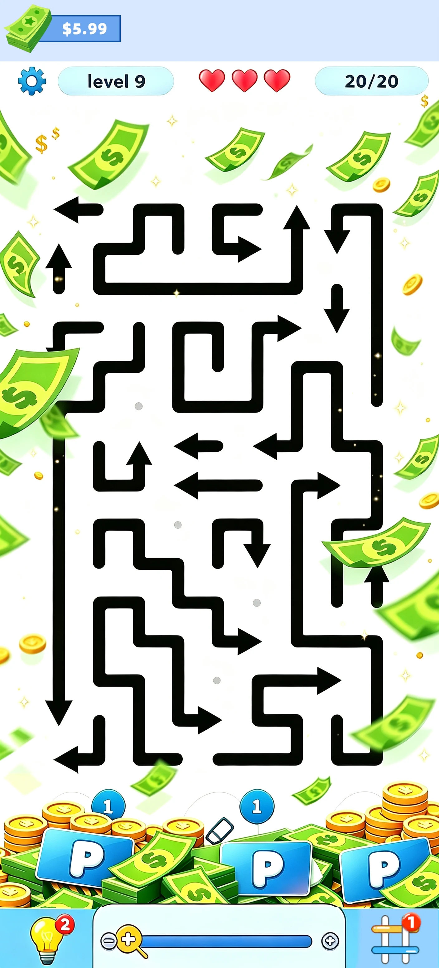 Arrows Escape Tap Out screenshot