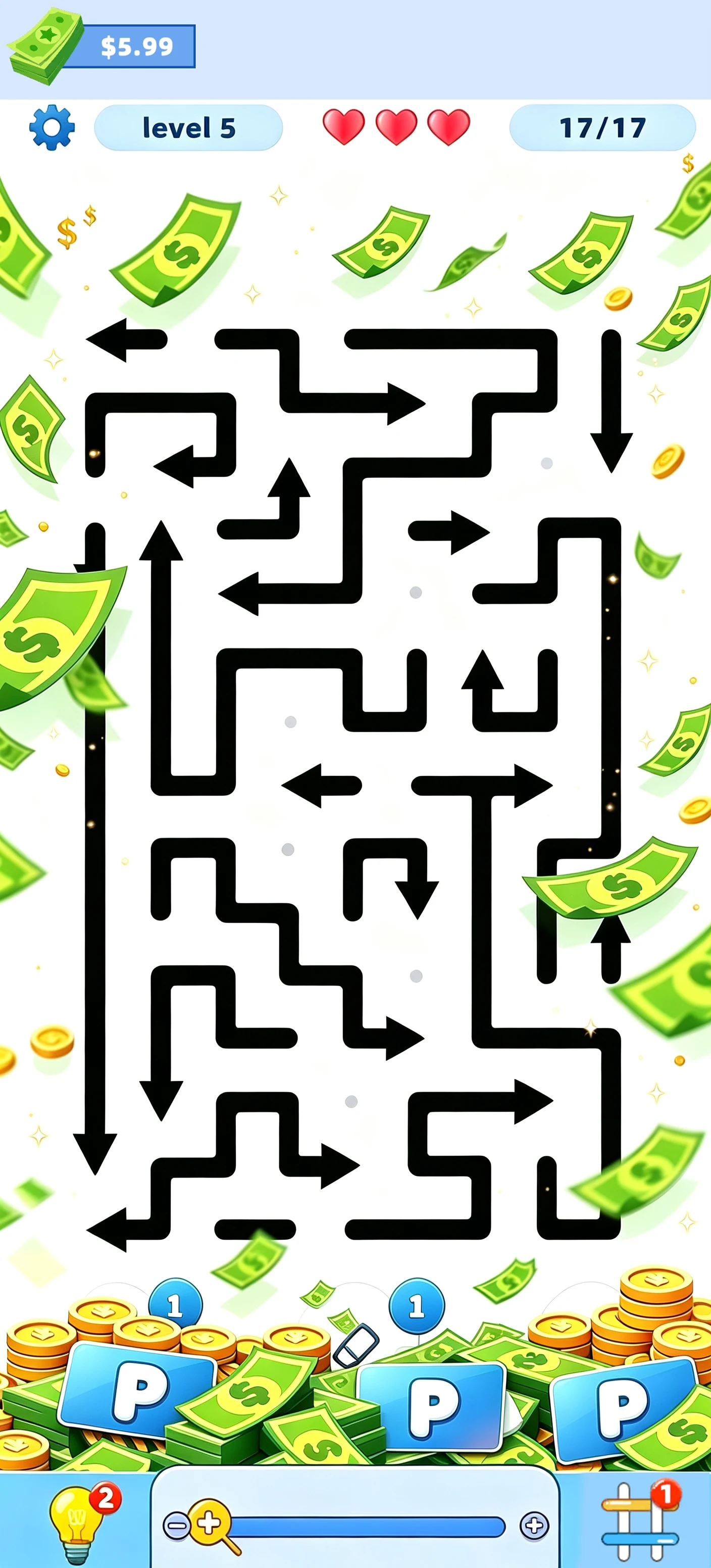 Arrows Escape Tap Out screenshot