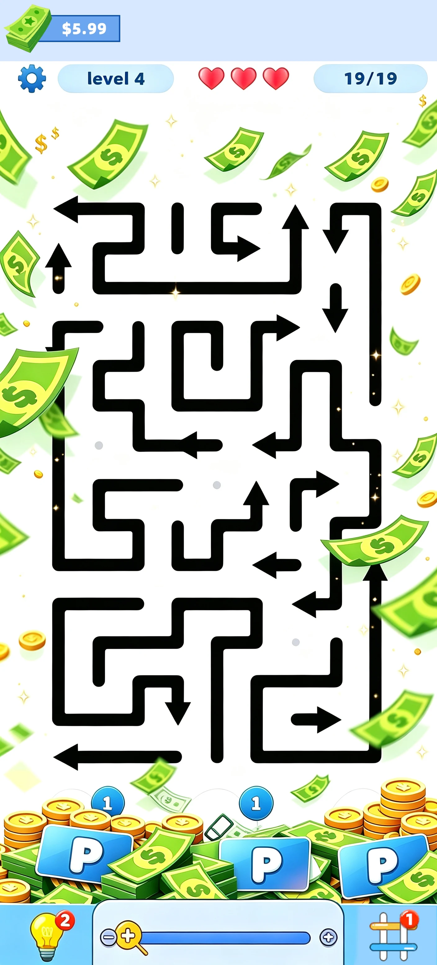 Arrows Escape Tap Out screenshot